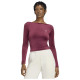 Adidas Γυναικεία μακρυμάνικη μπλούζα Essentials Velour Long-Sleeve Top
